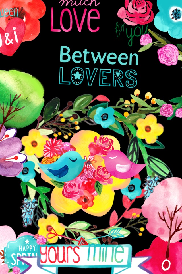 Between lovers 