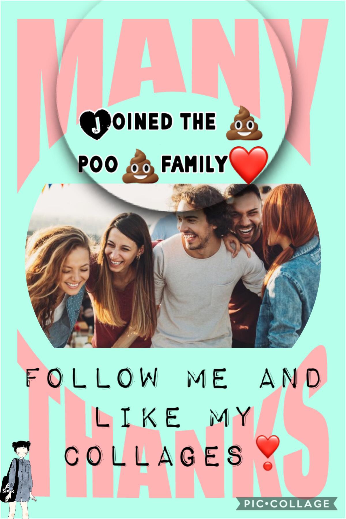 ❤️Thanks you❤️joined❤️the❤️family❤️💩