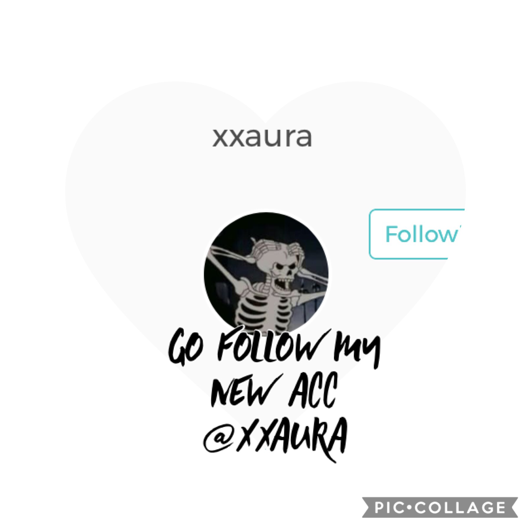 Go follow my new acc @xxaura it would mean a lot! 