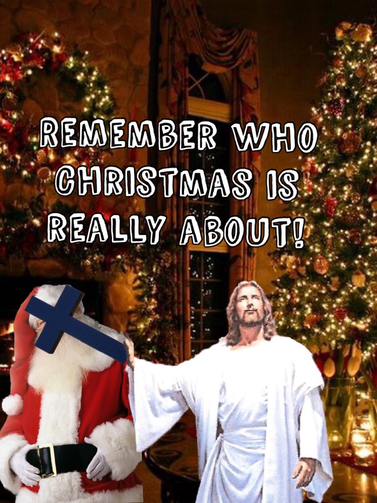 Christmas is Jesus’s birthday! Don’t you think we should celebrate him?