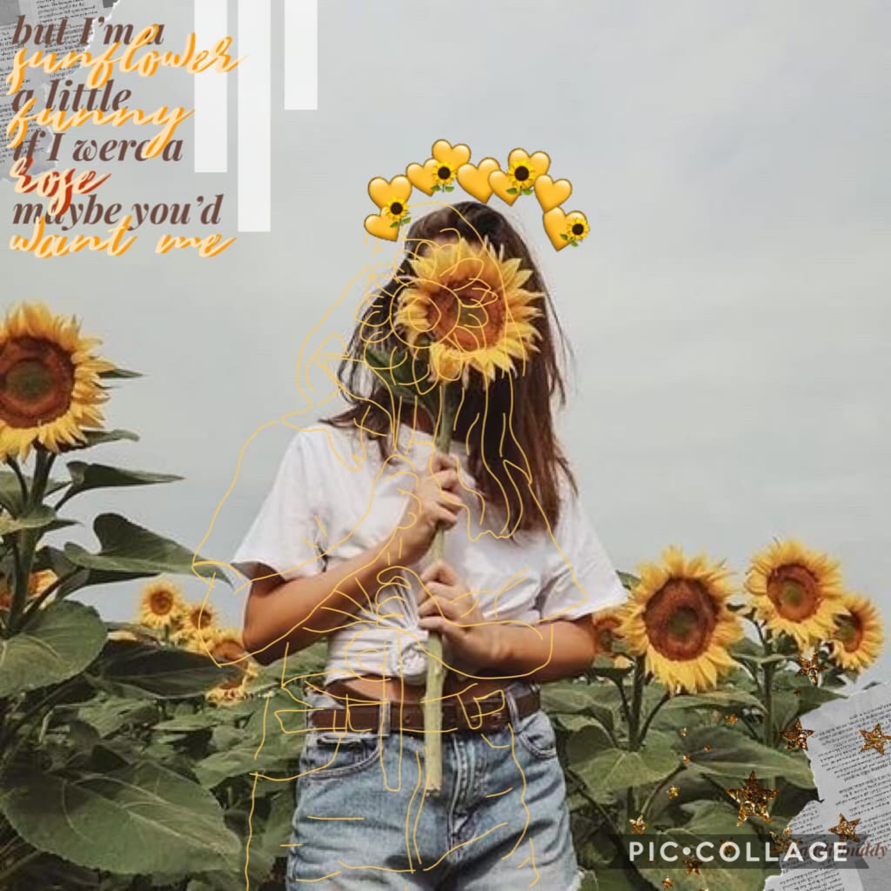 4.23.20
Hey guys! I did this for a contest for aesthetic sunflower and thought I’d post it 🥰