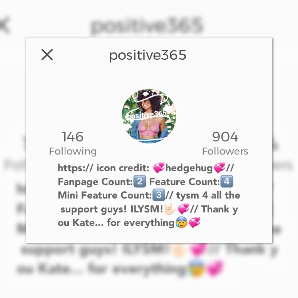 •tAp•
tysm for 904 followers on @Positive365💞!
I had a rlly bad day 2day, and coming home 2 this made it a bit better🙂

I appreciate it, I rlly do💞