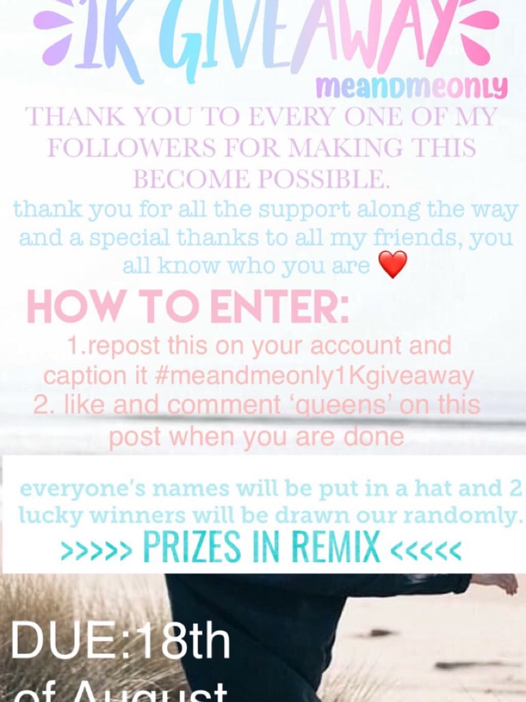 #meandmeonly1Kgiveaway