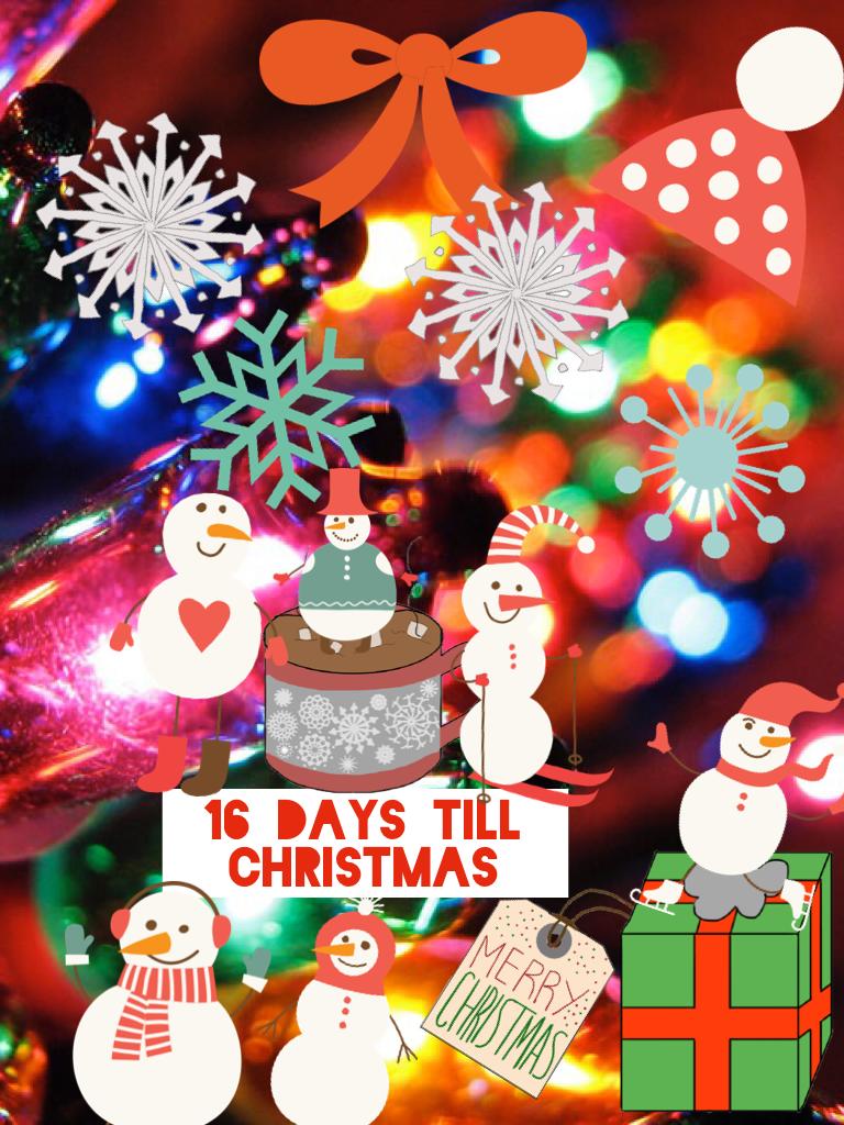 16 days till Christmas 