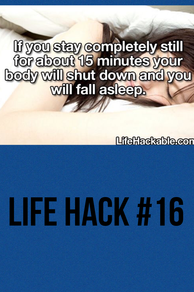 Life hack #16