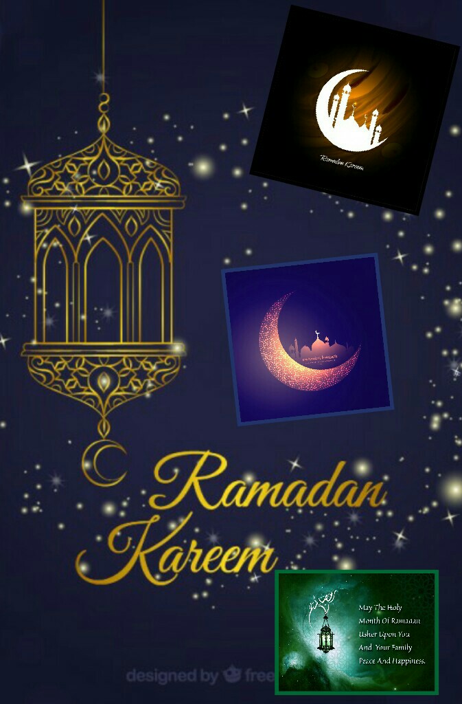 Ramadan Kareem, everybody!!
May peace be upon you