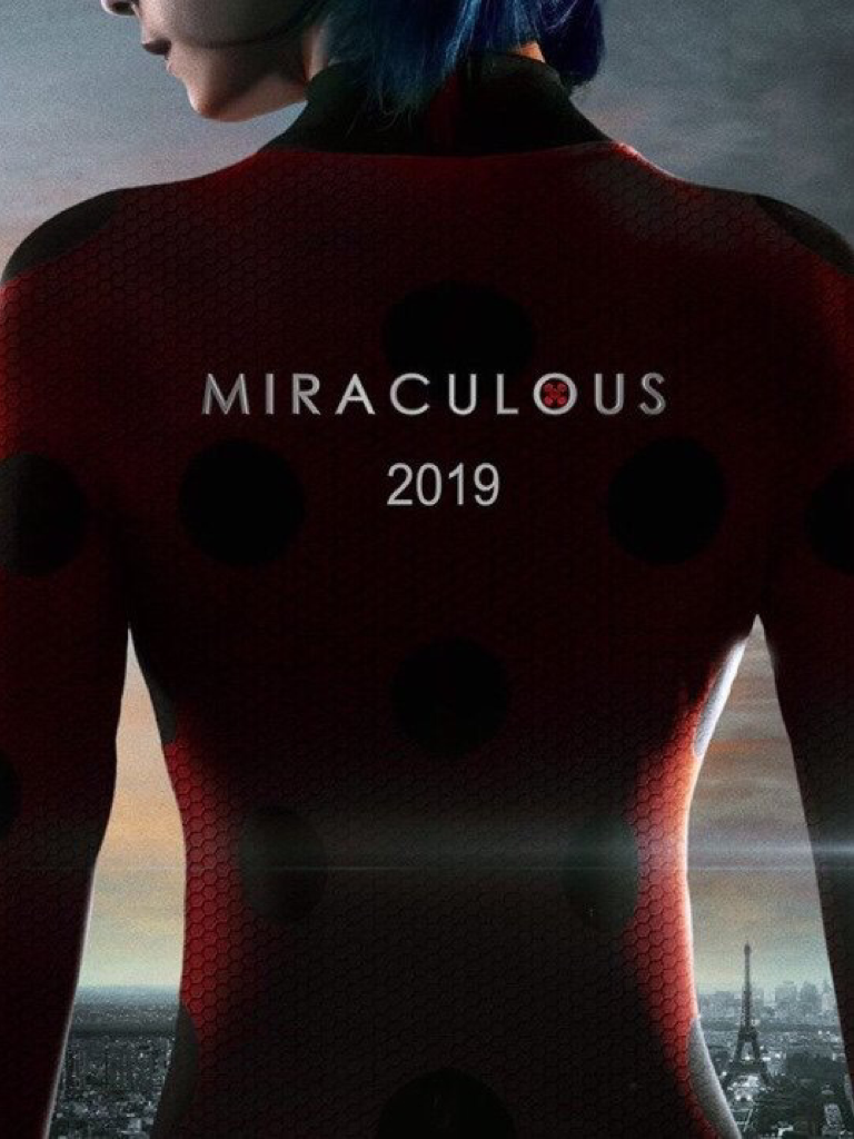The teaser poster for the Miraculous Ladybug live action movie coming in 2019! Who's excited? 😁