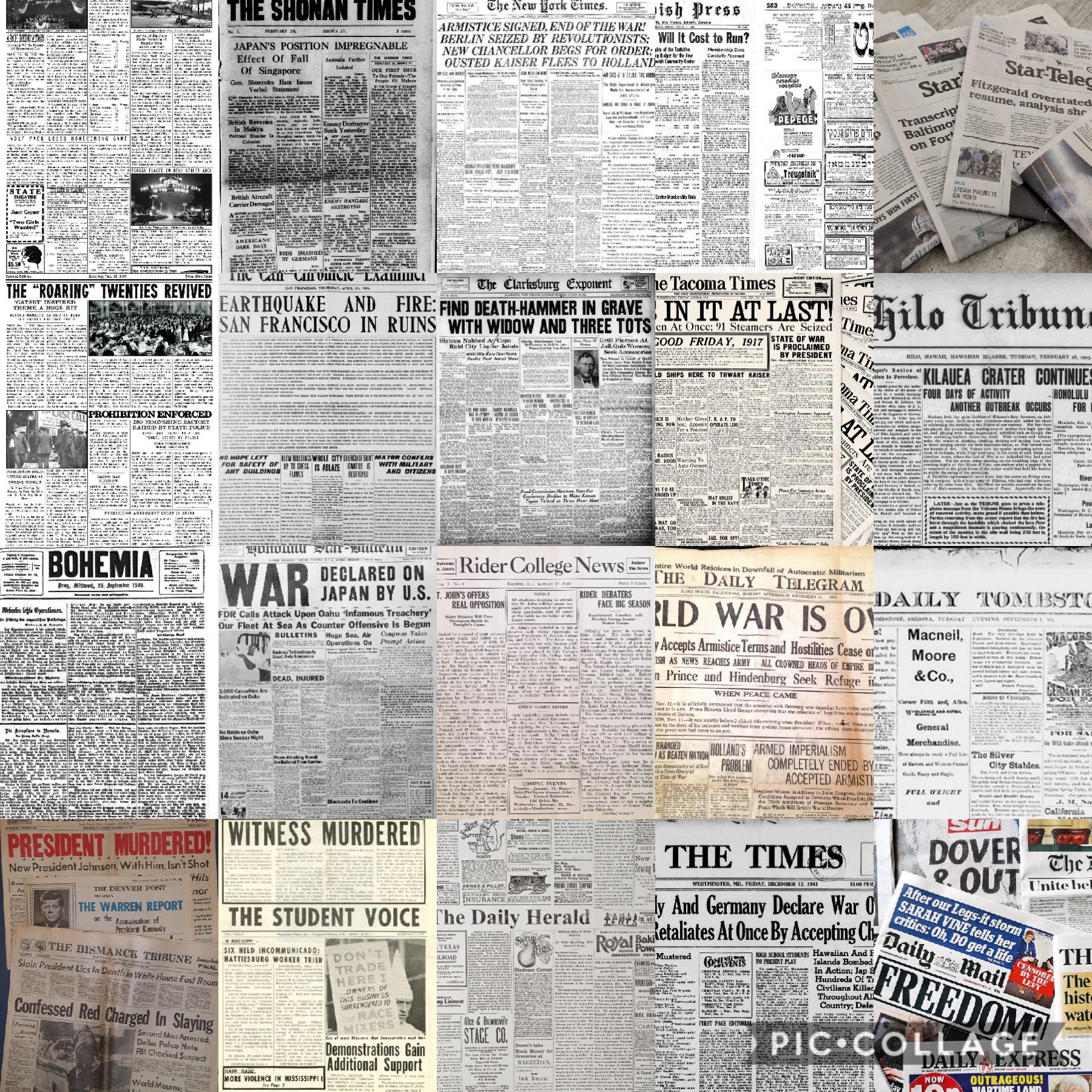 newspaper wallpaper aesthetic