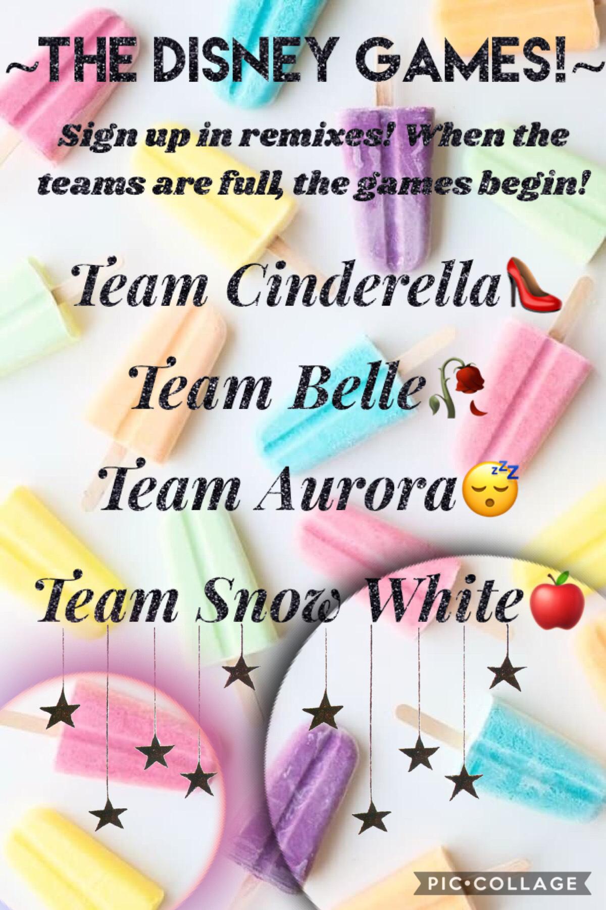 So... I'm redoing this! Each team will have 4 members, make sure to read through the comments to see if teams are full.😄