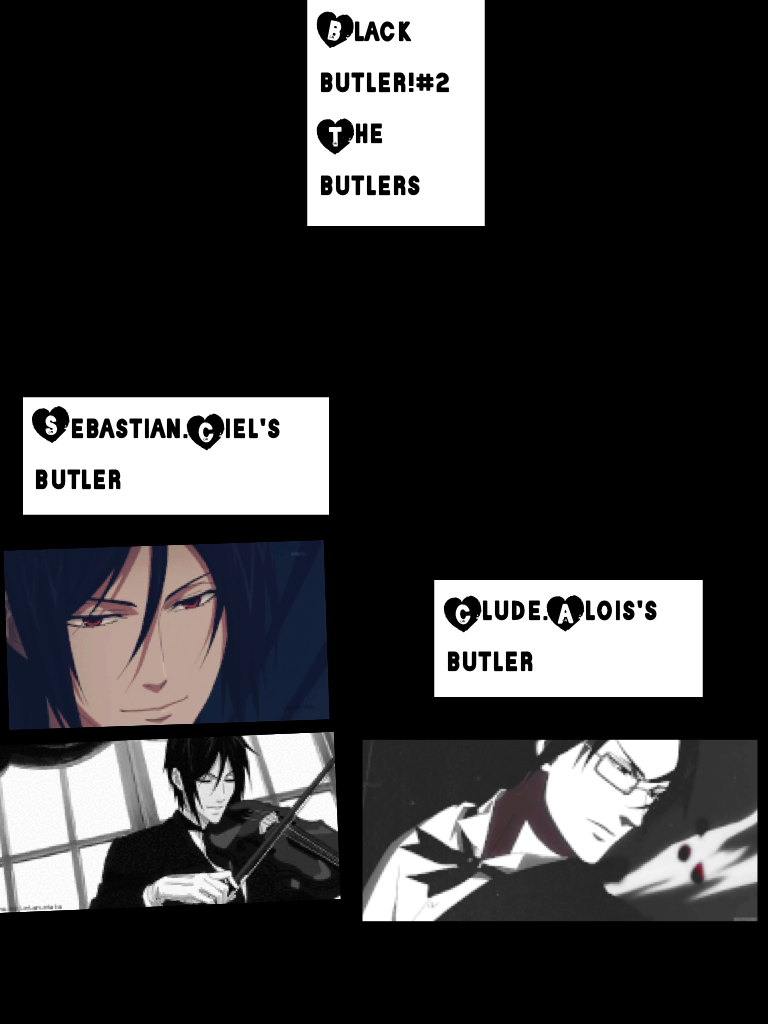 Black butler#2 the butlers