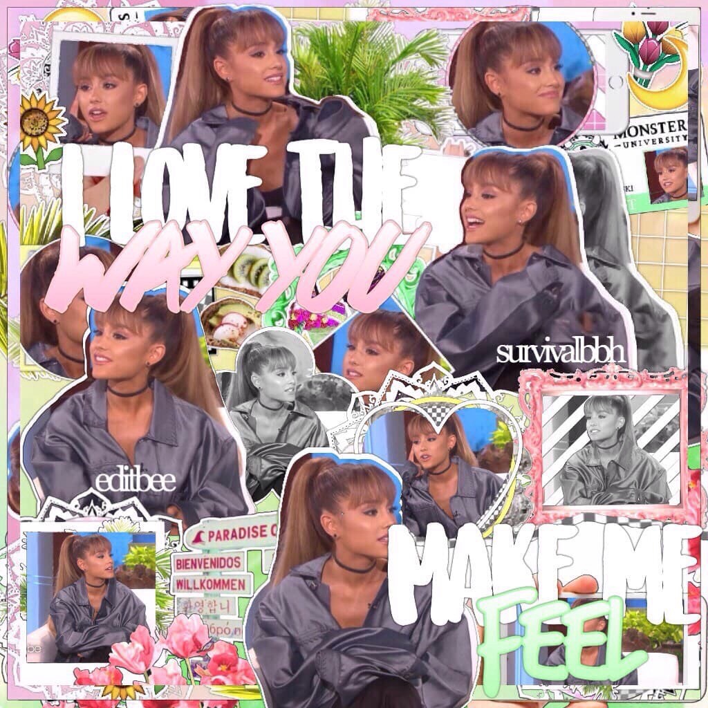amazing collab with @editbee! 💗 i can't wait for AG4, it's going to be amazing, i'm sure. QOTD: fav food?🌱AOTD: PIZZAAAA🍕