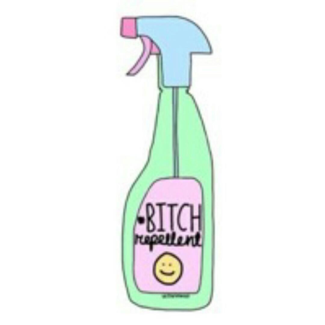 I use this to spray the haters off😃