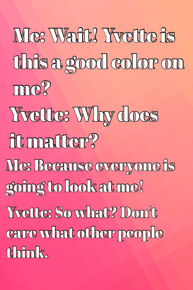 Yvette is right...