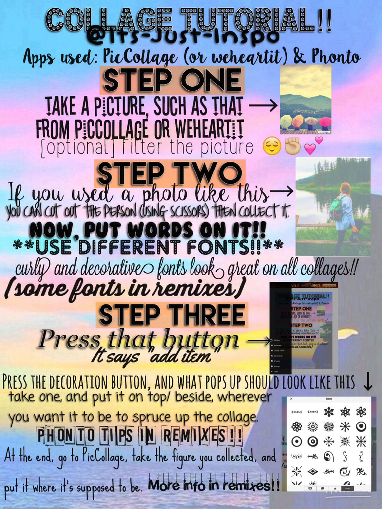 This is my first tutorial... So it may be kinda confusing. Just comment if you have any questions!!
