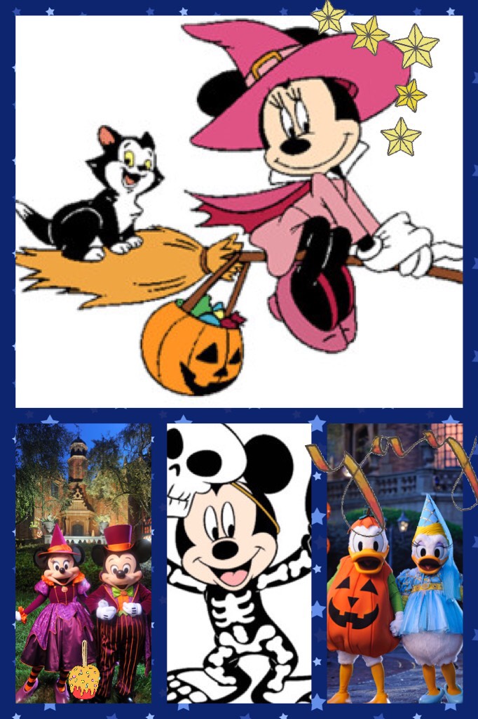 Disney characters in costumes 