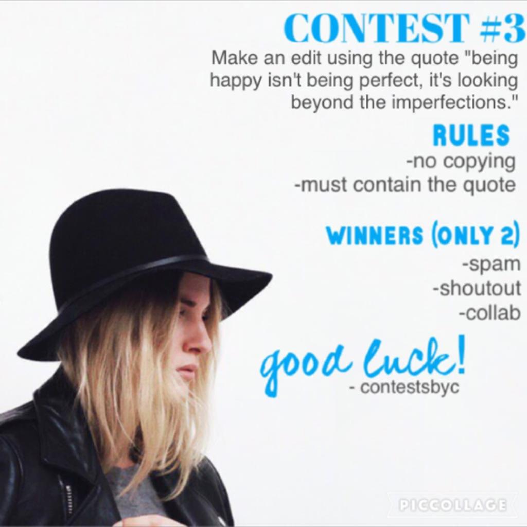 click ✨

repost (I fixed a typo) 
can't wait to see your fabulous entries!