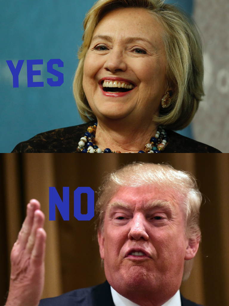 vote for hillary clinton not donald trump