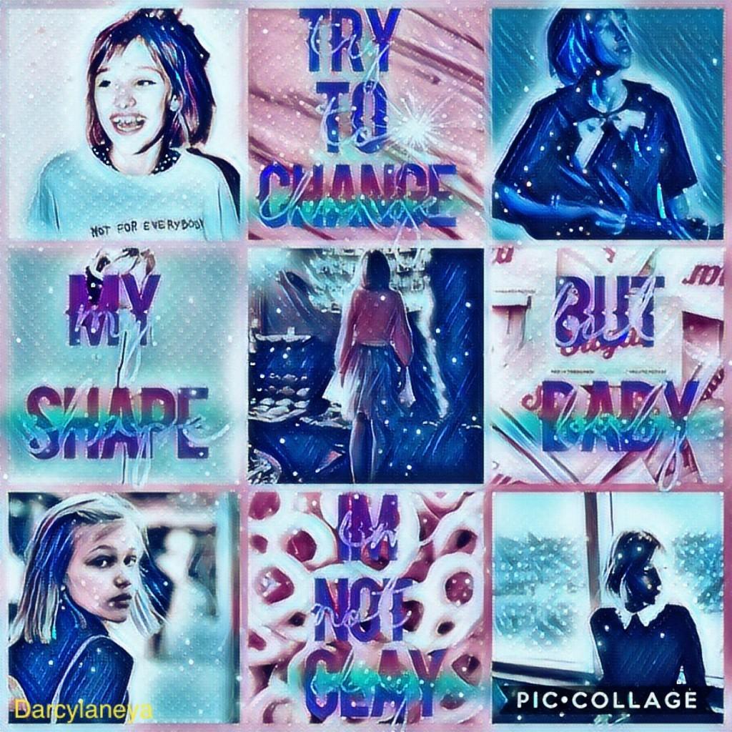 ✨This is a really stunning collage created by Darcylaneya! She is super talented. Clay - Grace Vanderwaal ✨