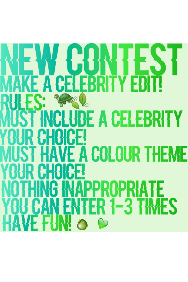 💚💚c̾l̾i̾c̾k̾💚💚
Ends when I get at least 10 entries Prizes will be announced when the winners are chosen 