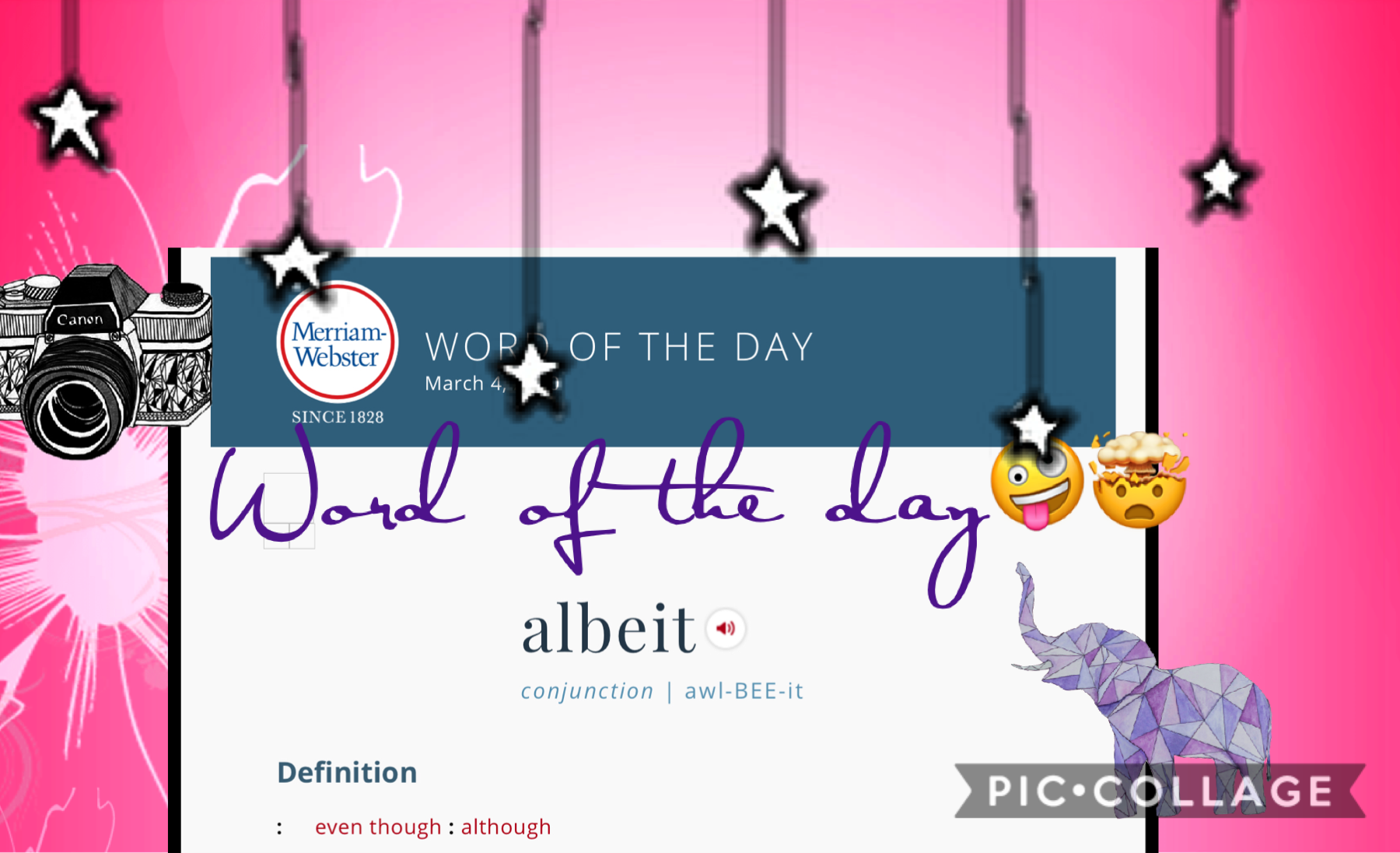 Word of the day🤪😉☺️🤯