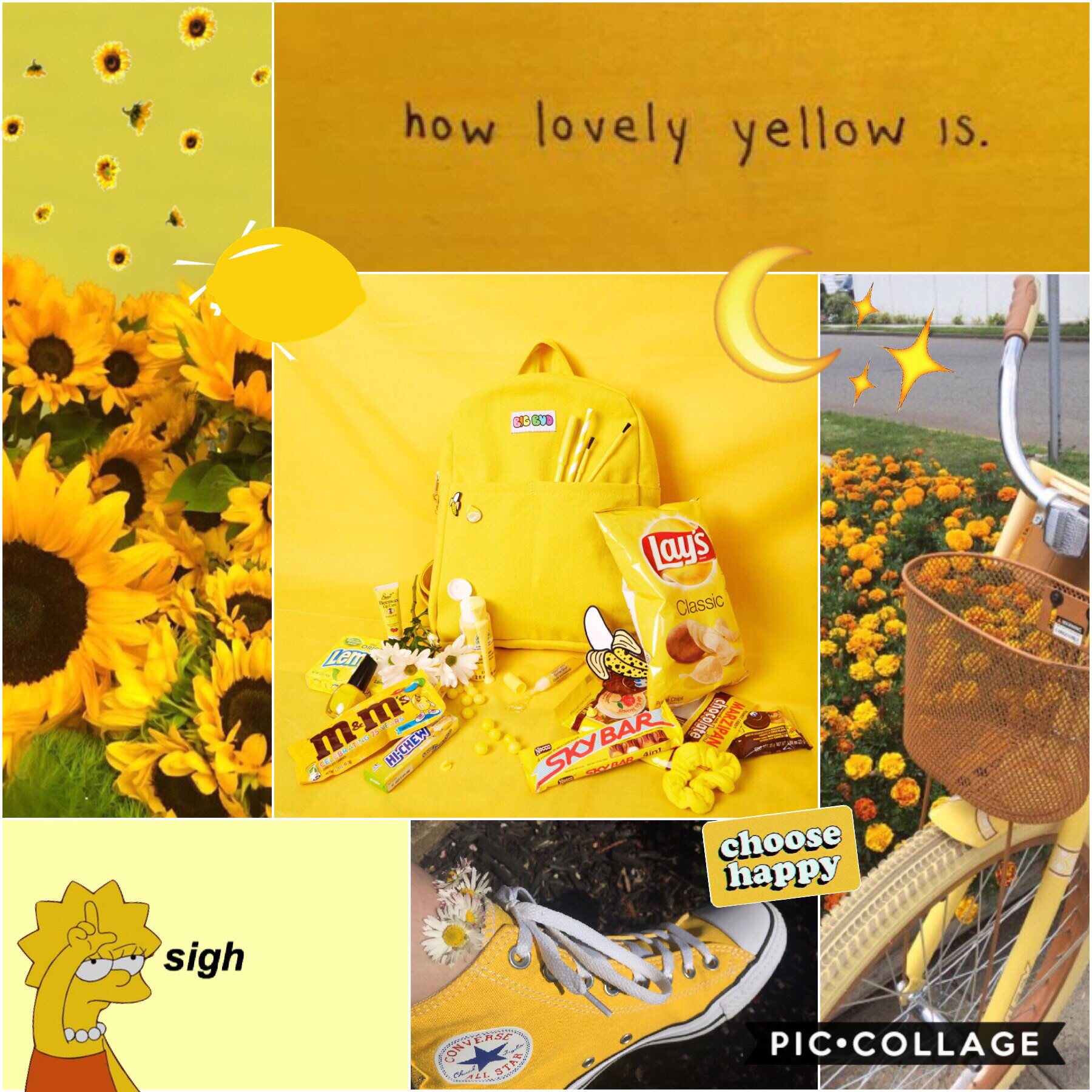 ✨🌙 yellow is very aesthetically pleasing💫☀️