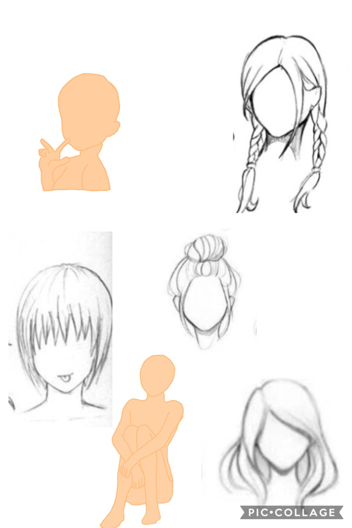 Free hairstyles to use and 2 poses for white, black coming soon!