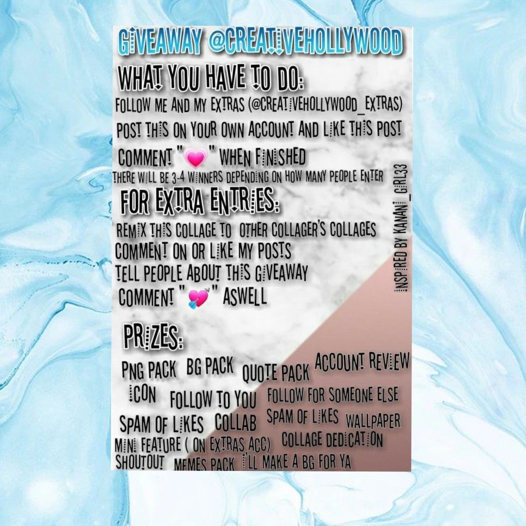 ~🧸~

go enter CreativeHollywood s giveaway! she's amazing and so talented!

and also sorry I've been so inactive

boop

~🧸~