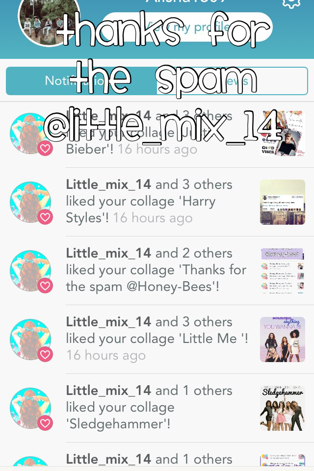 Thanks for the spam @Little_mix_14