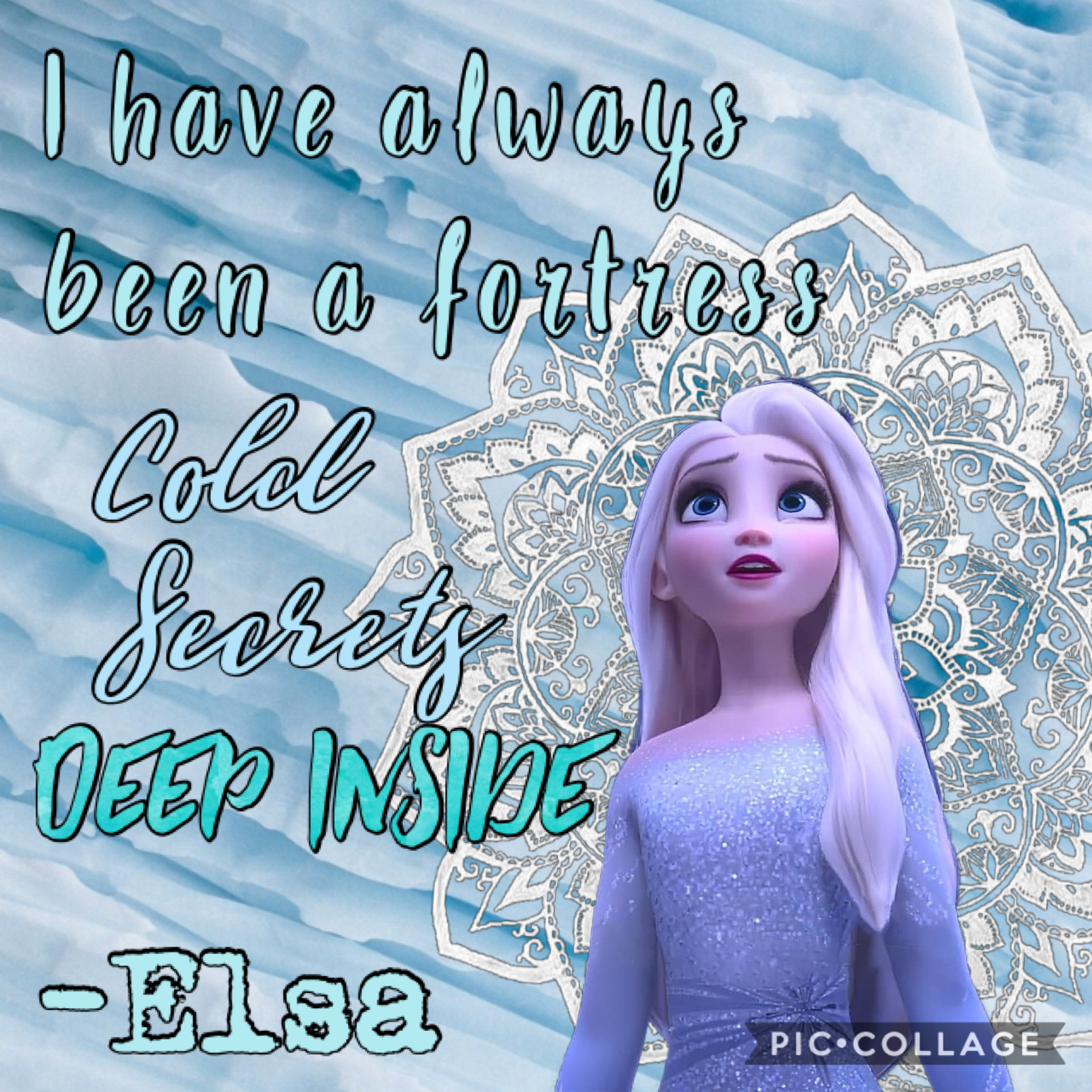 Elsa frozen 2 collage