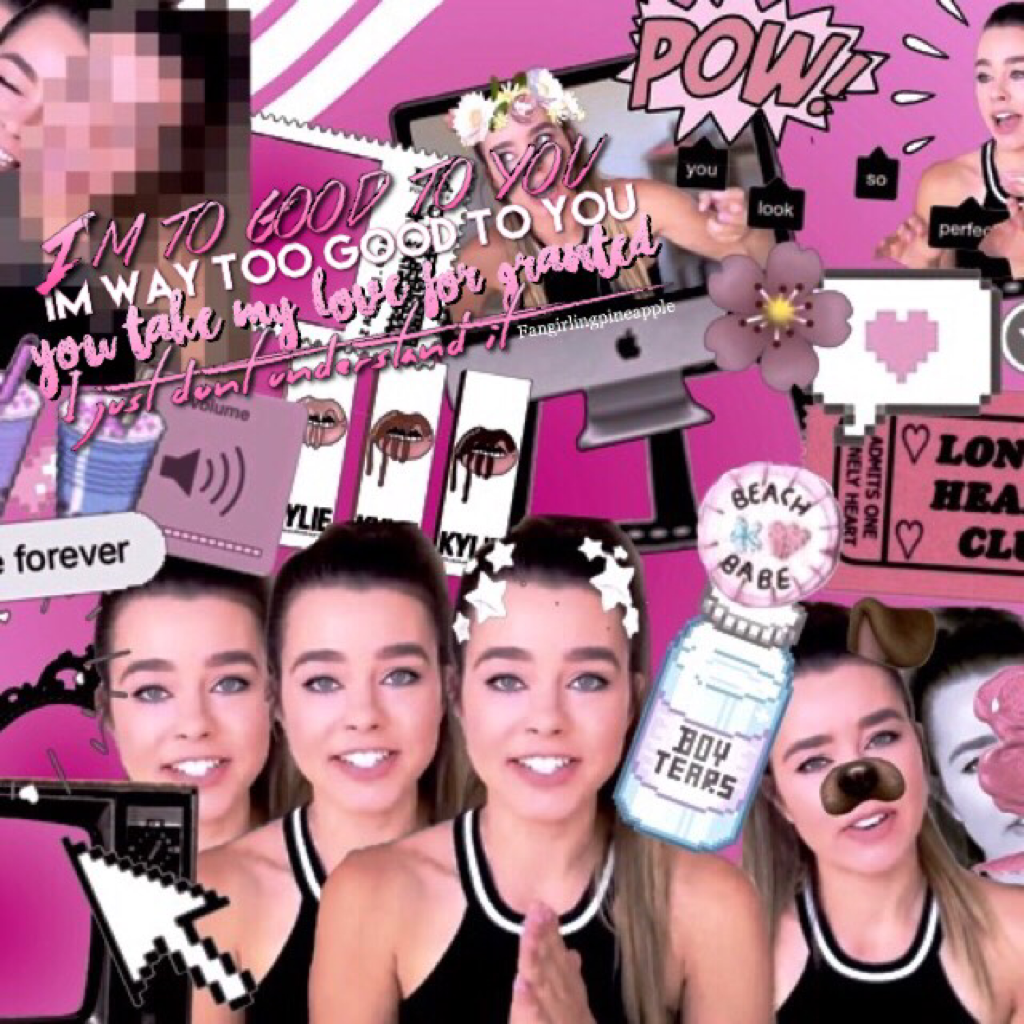 Ugh first attempt at a complicated edit 😶😁 It turned out like poop😂😭 Collaboration anyone?¿💗