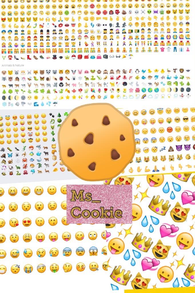 Ms_ Cookie #emojisquad #Iloveemojis #emojisforlife #emoji #cookieemoji
