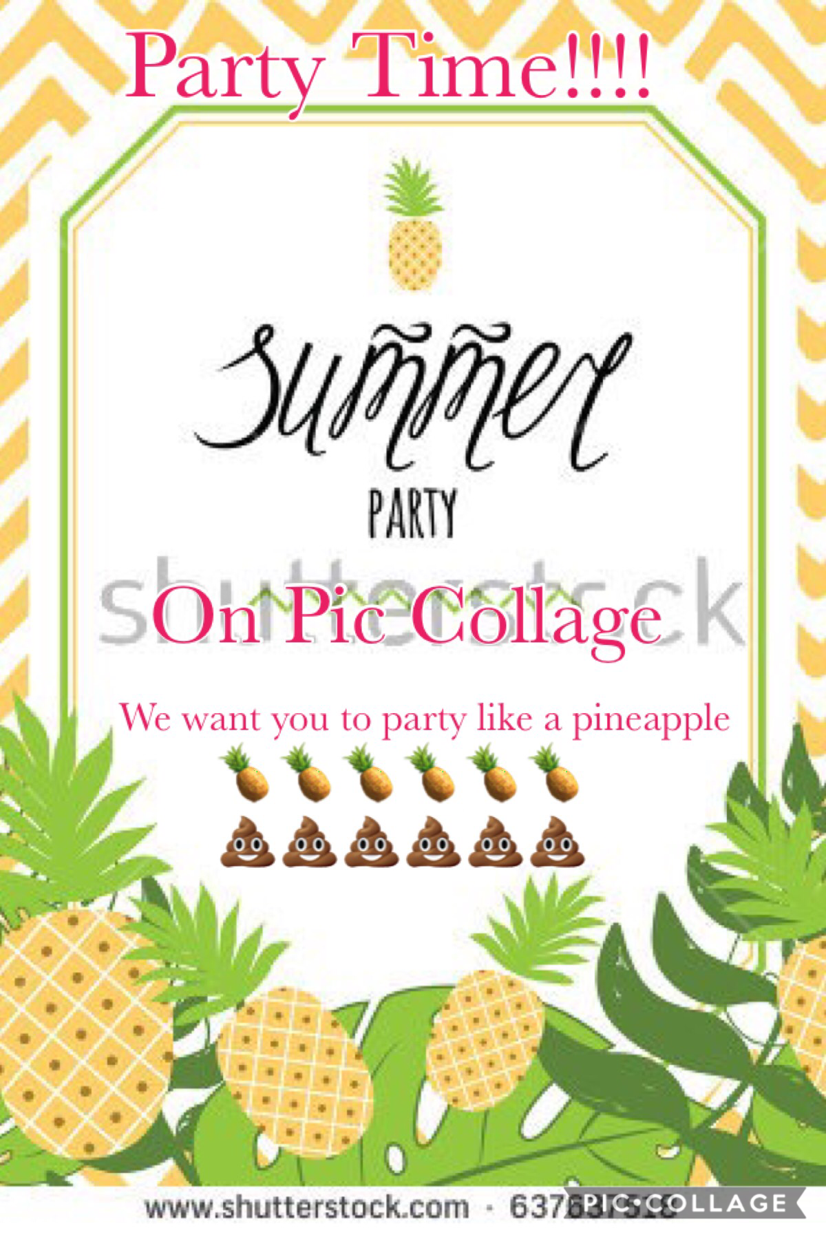 🍍Tap🍍
By EMH18
PINEAPPLE PARTY AIN’T STOPPING!!!!!!! Join us as we celebrate 230 followers!!! 💥💥