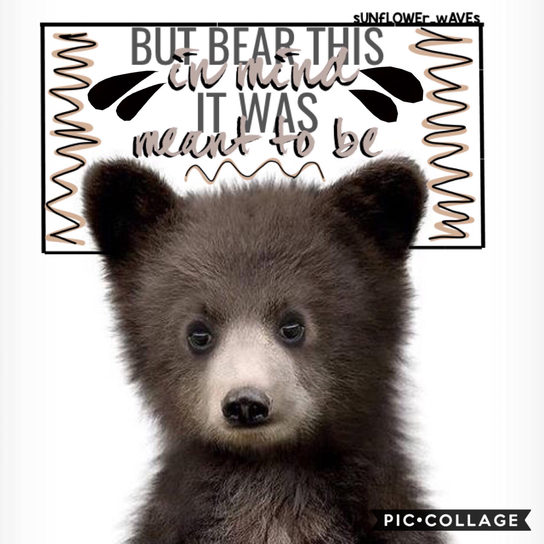 🐻tap🐻
[11/20/18]
so this is kinda simple but
✨Hru guys !?✨
QOTD: is it Thanksgiving break for y'all?
AOTD: sure is 🙂
💙Rate ?/100!
Feature!?😍
Have a blessed day 💓