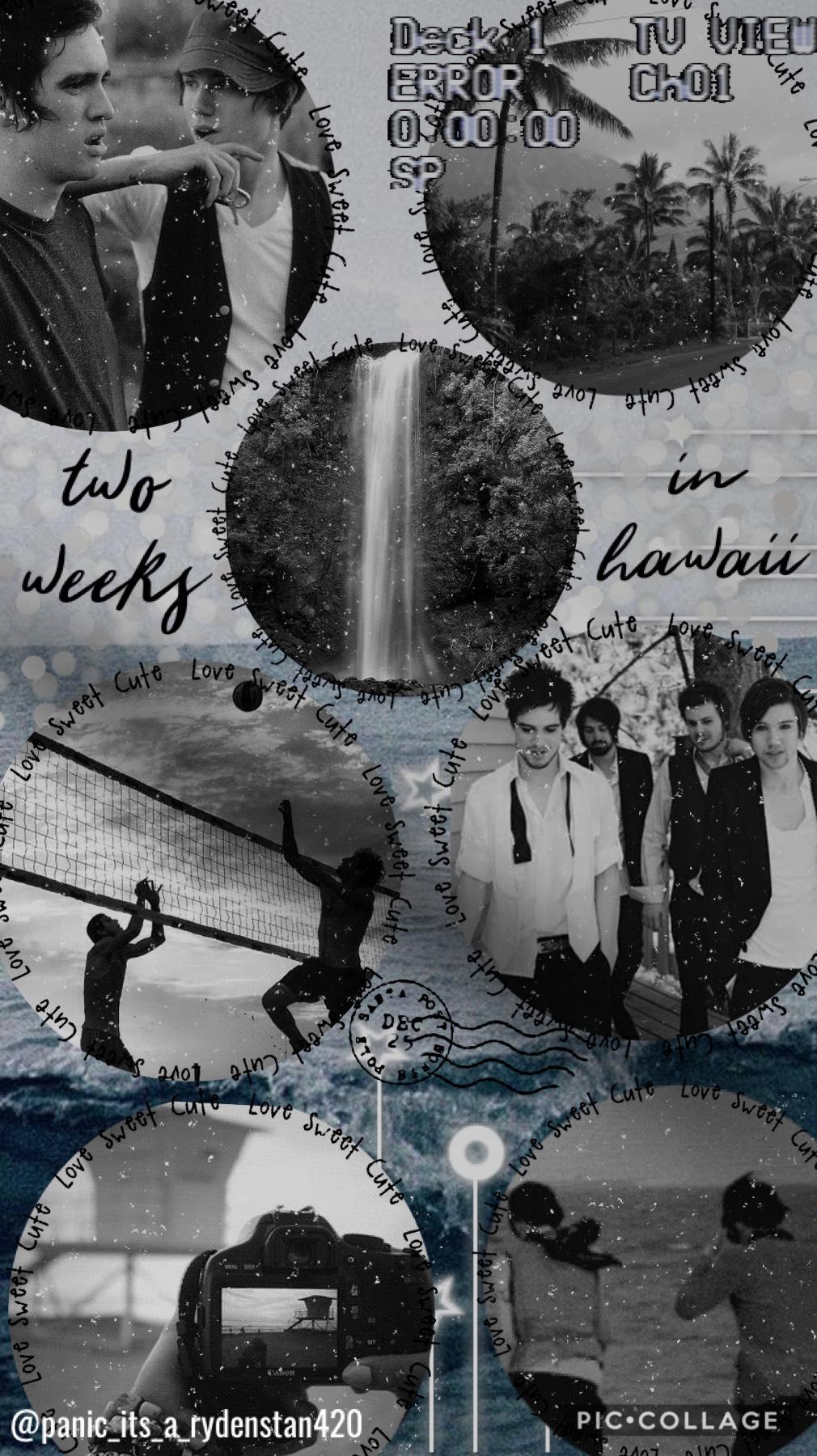 hello I just finished the ryden fic, two weeks in hawaii, and holy jesus it was so good and made me sob. 10/10 would recommend :) i also have a crush story i have to tell you guys about ;) 