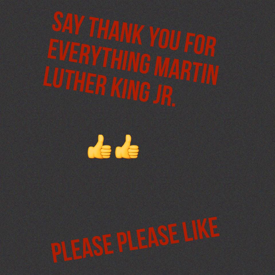 GO MARTIN LUTHER KIBG jr.