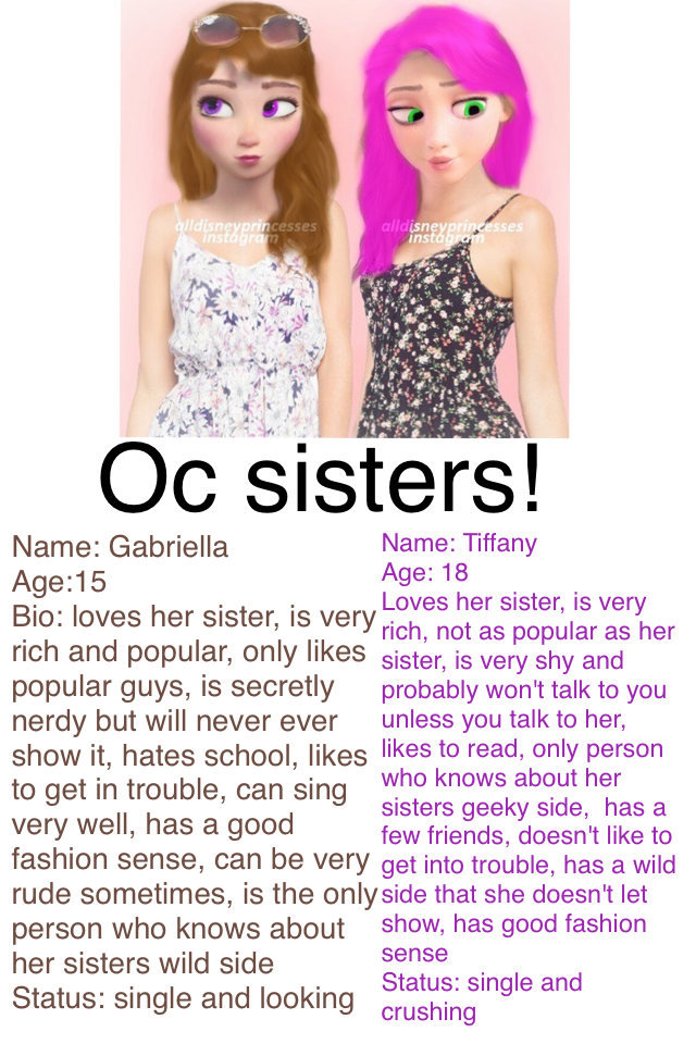 Oc sisters!