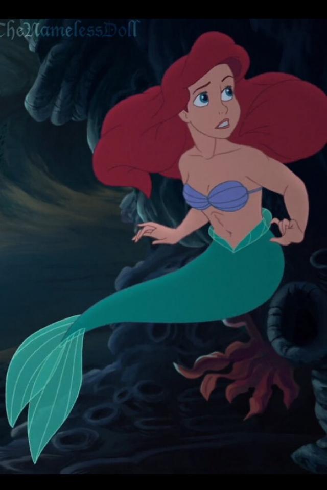 -Description-

Princess Ariel from the little mermaid. Her face is normal, but what can you notice different about her?💕