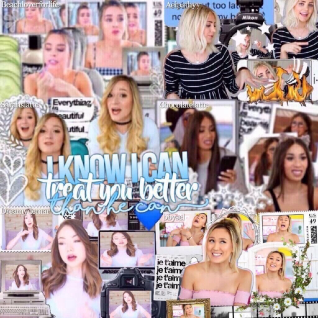 Heyy tap! 
Here's a collab with these beautiful girls!
I did Alisha an for some reason it's so blurry!
Ok byee! (Lol)
12 at night, 12 July, Wednesday 