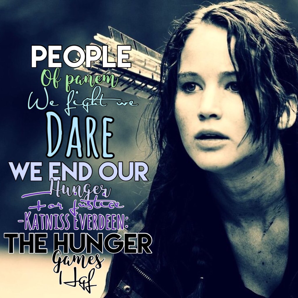 Press Me
I might start doing other stuff I’m running out of hunger games quotes so they might start being SUPER short