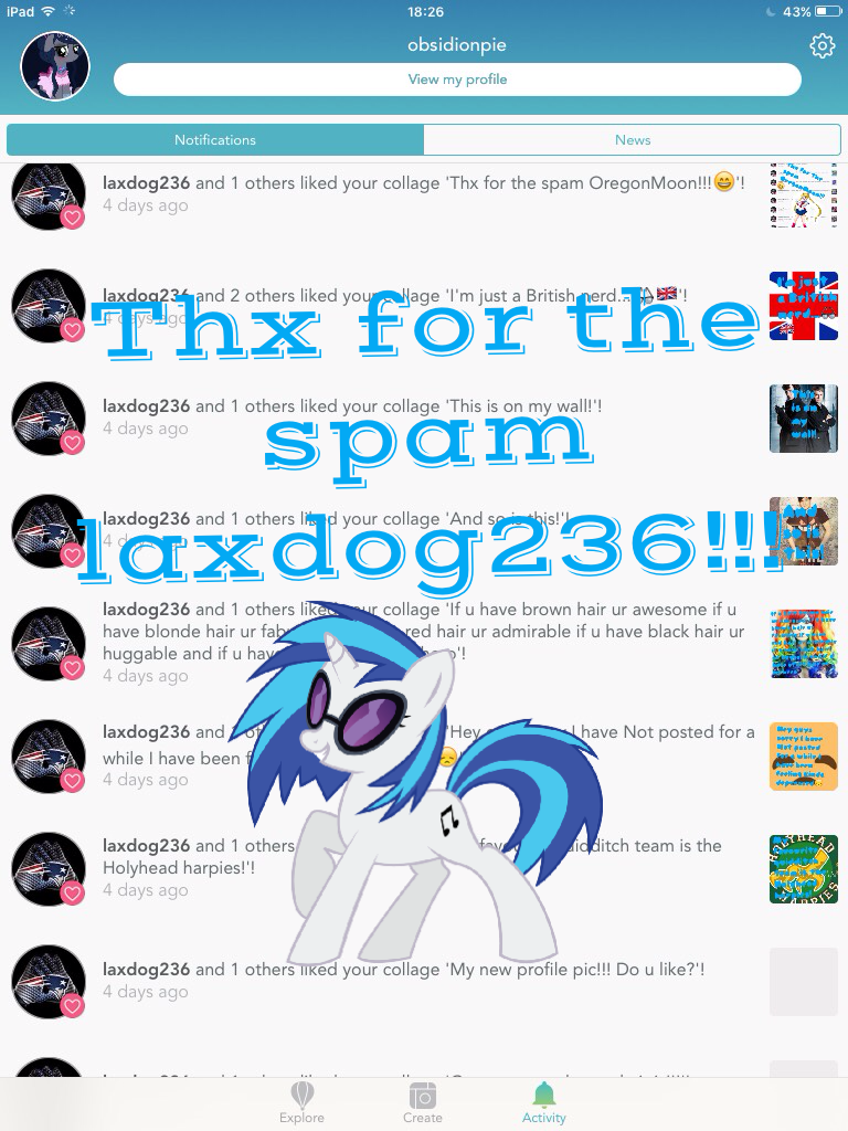 Thx for the spam laxdog236!!!