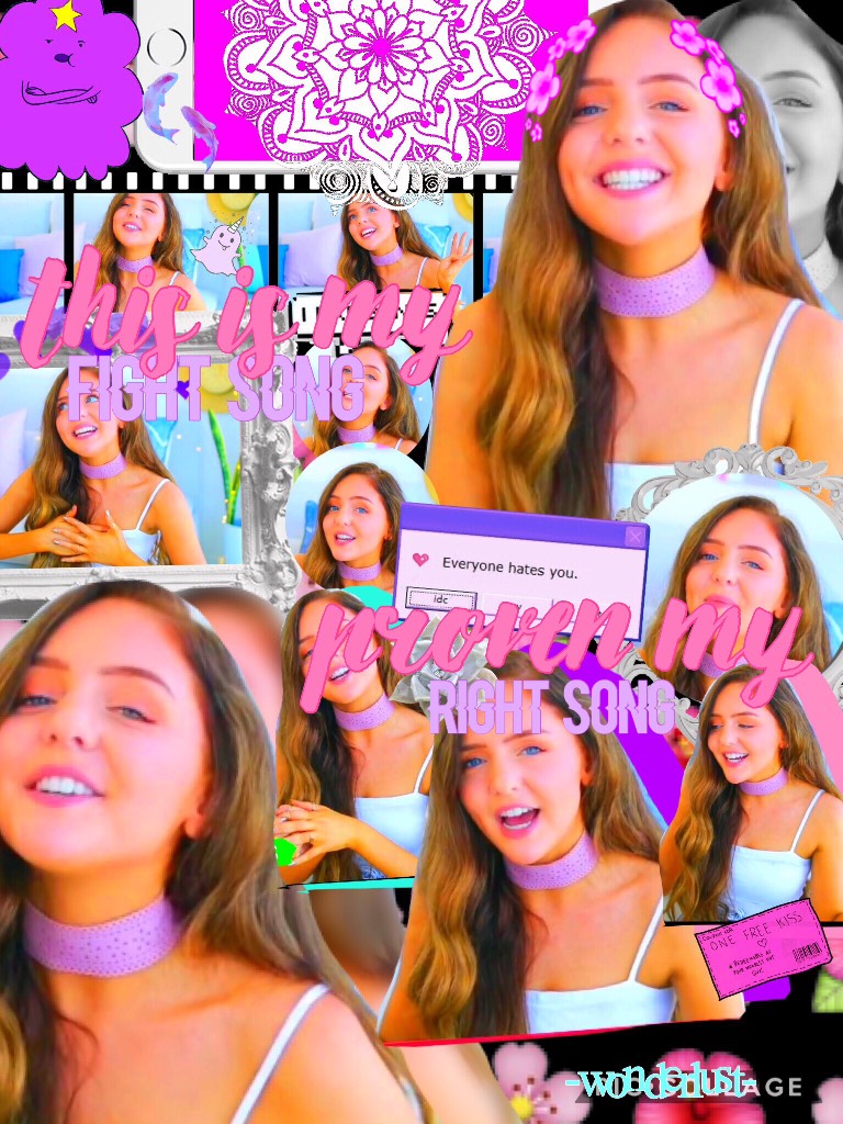     💜TAPPITY TAP💜
My sis showed me how to make this. Thanks to her 💕
Also I rlly like this
QOTD: Who's ur fav YouTuber? 💻 
AOTD: I have so many they are in my website 😂 
        BAIIIIIIIIIIIIII