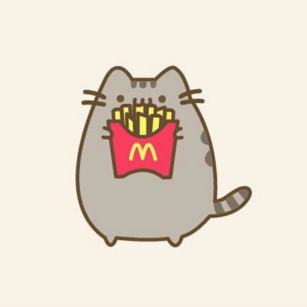 PUSHEEN #11
I WISH I COULD HAVE THOSE FRIES!
