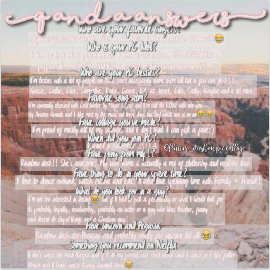 Here you go guys!!💗💭 I'm thinking of going on private or leaving not because I'm busy or not liking PC anymore it's just I've been sad lately and I've hidden this account from my parents and I feel terrible and idk what to do😔😭