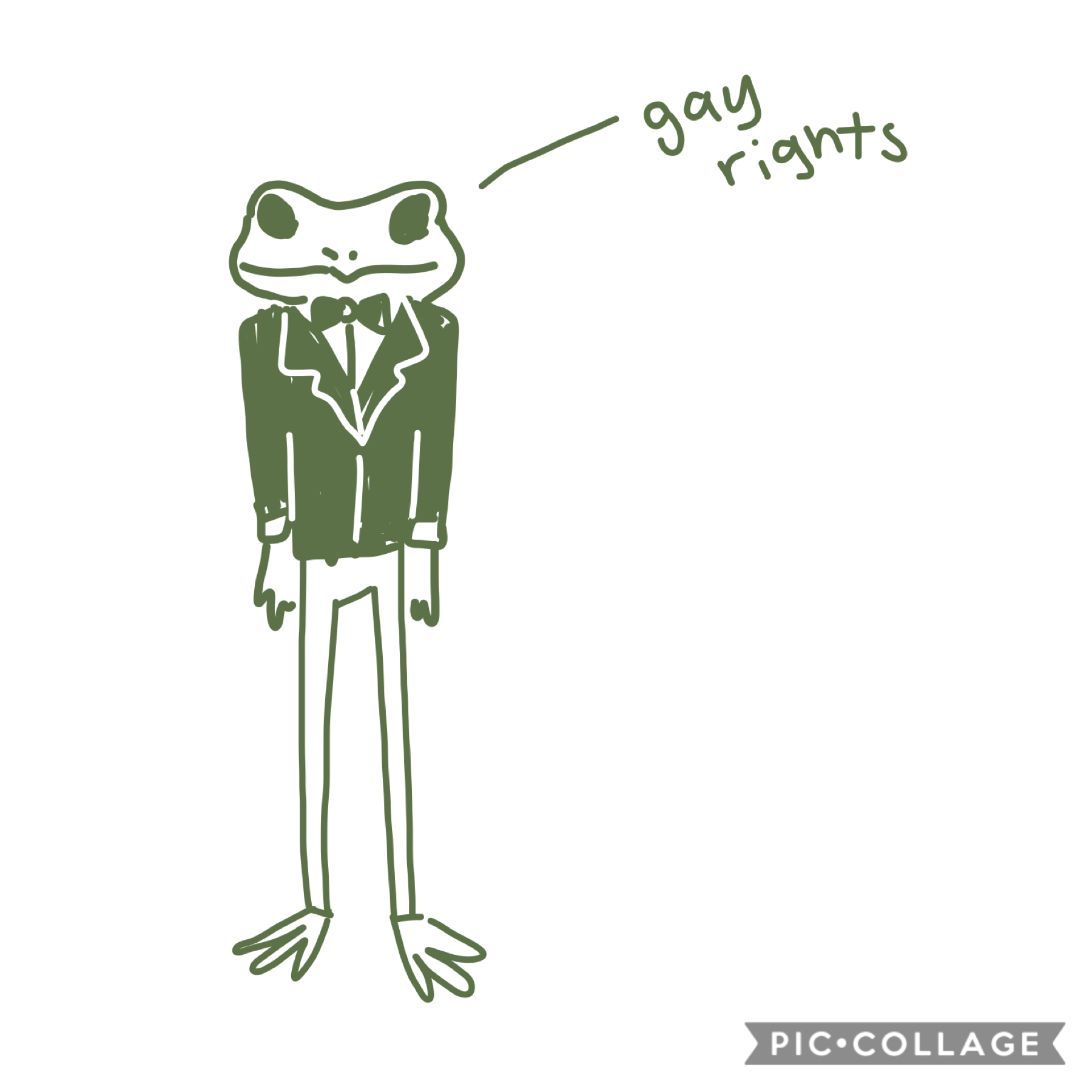 frog man says gay rights 👇
its pride month yall !!!
how are you doing???