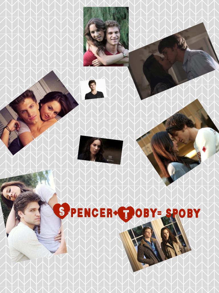 Spencer+Toby= spoby pretty little liars ship! 