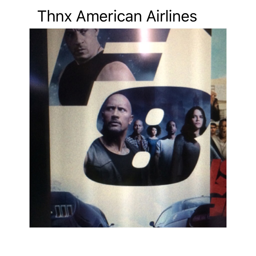 Thnx American Airlines 