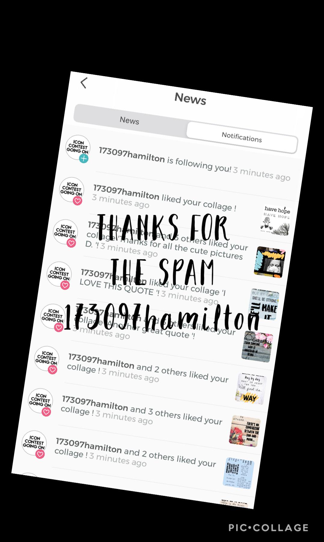 Thanks for the spammmm! 