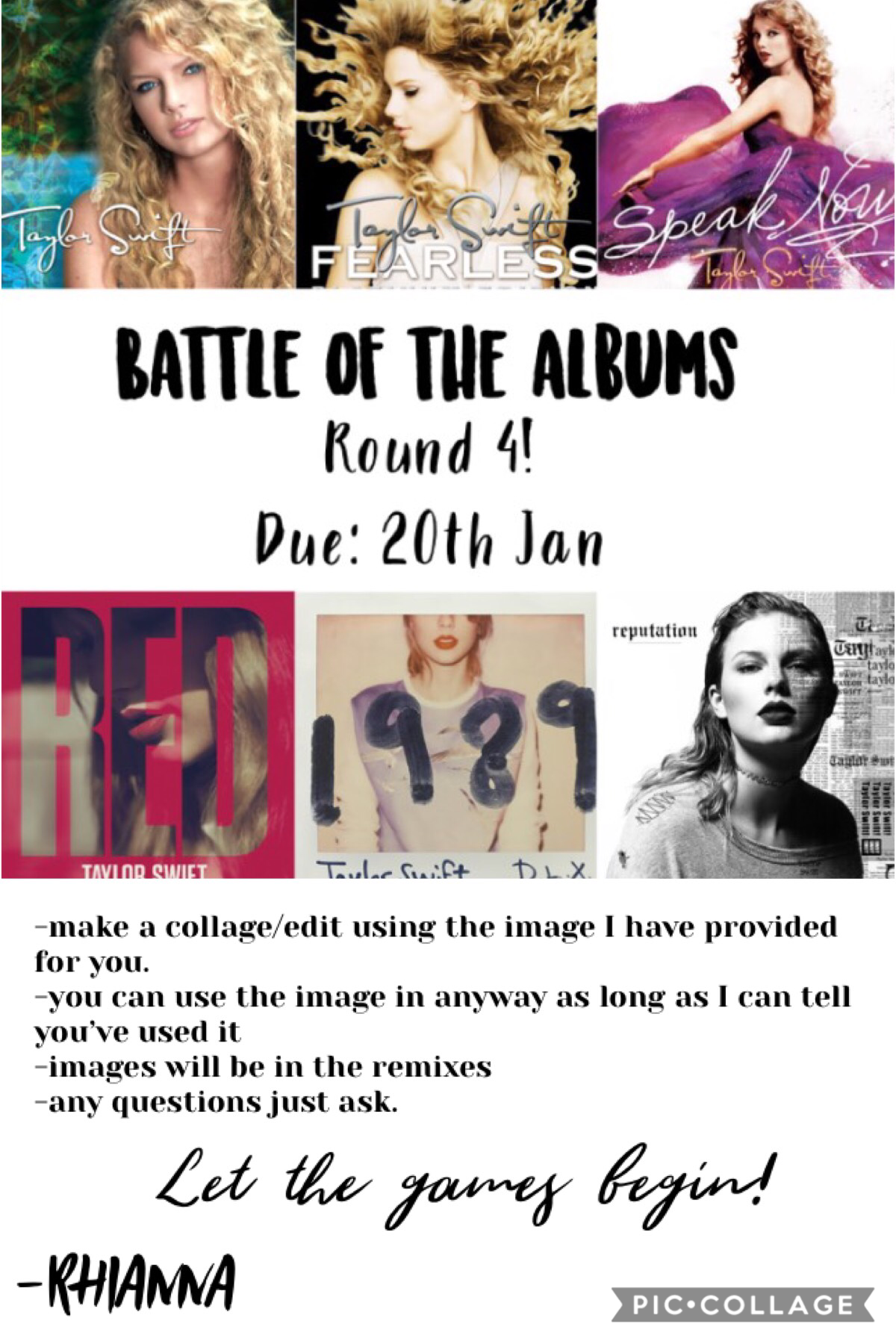 Round 4! Due 20th January!