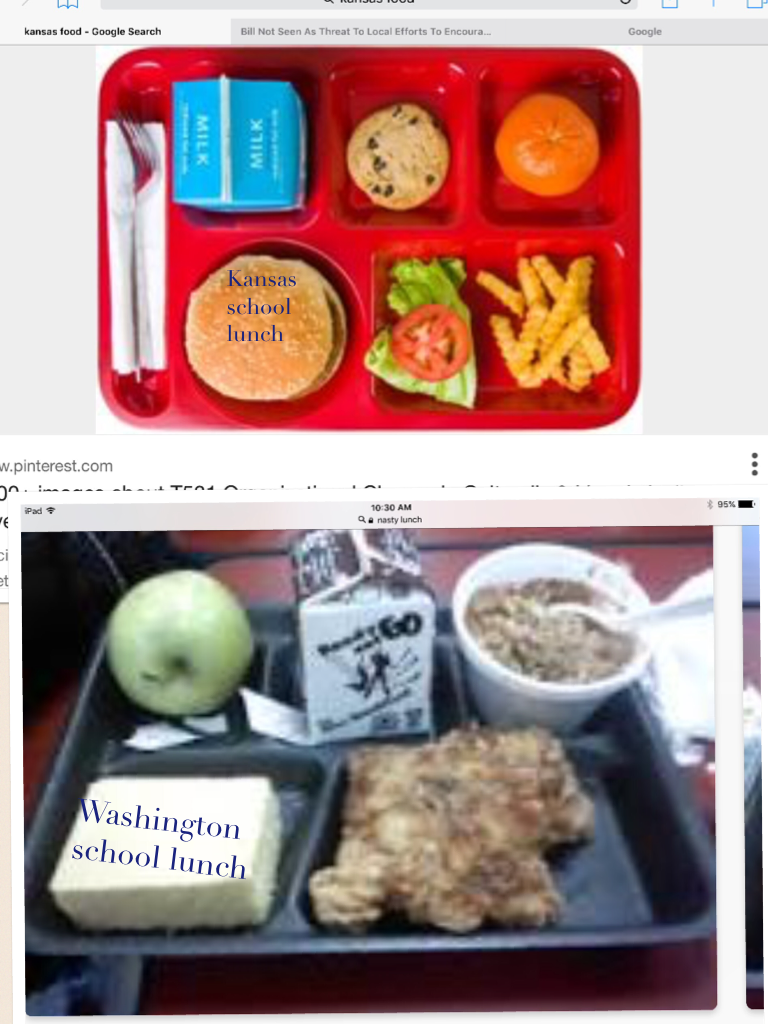 Washington school lunch