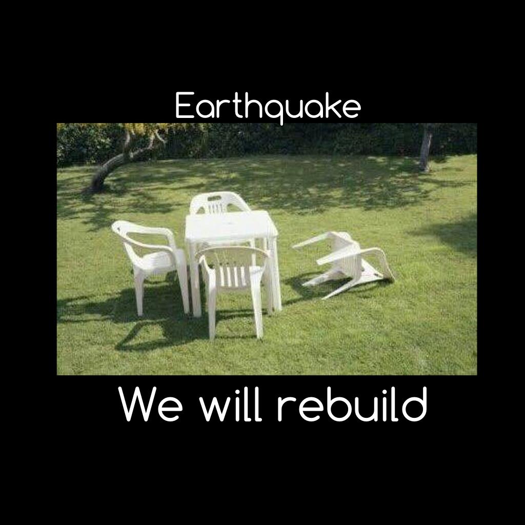 We will rebuild! Haha Lol😂😂